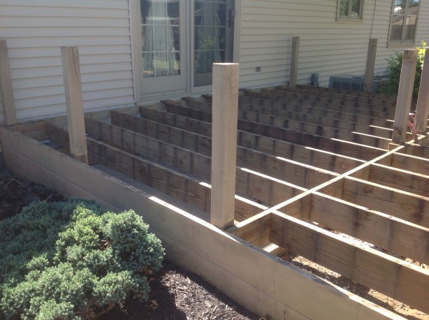 Before New Composite Deck