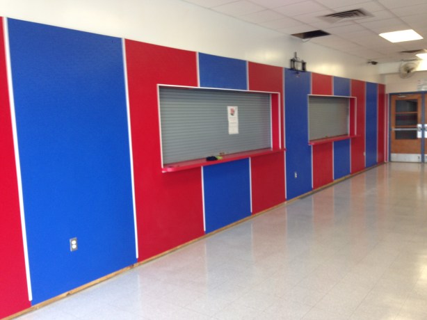 PHHS Custom Paneling Installation After